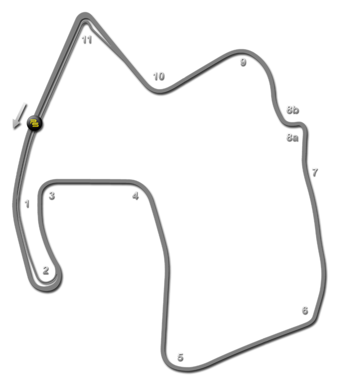 Mazda Raceway Laguna Seca Track Guide Map